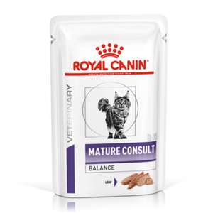 Royal Canin 處方糧 貓罐頭 貓濕糧推薦：Royal Canin 處方糧 法國皇家 貓濕糧 健康管理系列 老貓均衡營養健康管理袋裝濕糧 (肉塊) 85g (3101100)