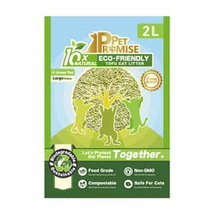 豆腐貓砂 Pet Promise毛孩承諾 天然玉米豆乳 豆腐貓砂 3.0 綠茶味 2L - 原裝行貨