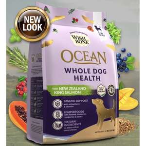 WISH BONE威斯邦 狗糧推薦：WISH BONE味思伴 全犬糧 海洋⿂配方 4lb (新包裝)