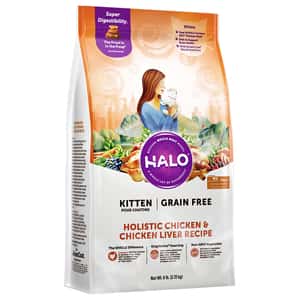 HALO 貓糧 HALO 貓糧 幼貓無穀糧 雞肉及雞肝配方 3lb (34050)