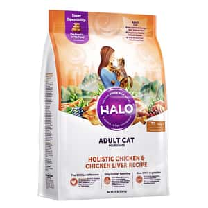 HALO 貓糧 HALO 貓糧 成貓糧 健美體態 雞肉及雞肝配方 10lb