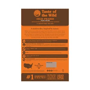 Taste of the Wild 無穀物烤野牛+烤鹿肉幼粒配方 (全犬糧 美國版) 5lb (90100273) 舊規格 (圖片3)