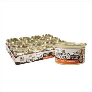 WELLNESS Core 貓罐頭 貓濕糧推薦：WELLNESS CORE 貓罐頭 消化易 純鮮嫩雞配方 3oz (6120)