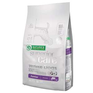 Nature's Protection 狗糧推薦：Nature's Protection 狗糧 去淚痕美毛 低敏三文魚 小型幼犬 1.5kg (WDSJ341.5K)