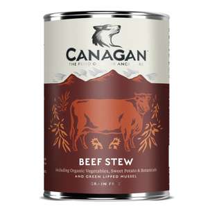 CANAGAN原之選 狗罐頭 狗濕糧推薦：CANAGAN原之選 狗罐頭 牛肉 400g (CWB)