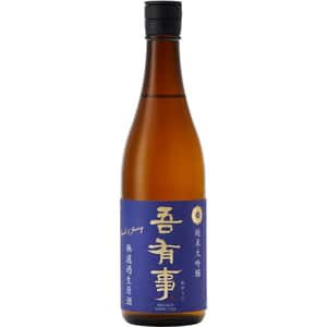 吾有事 清酒 奧羽自慢 吾有事 fresh&juicy 純米大吟釀 無濾過生原酒 (藍) 720ml