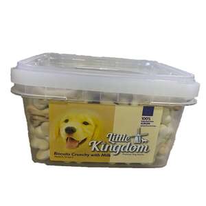 狗零食推薦：Little Kingdom 狗零食 珍寶裝美毛健體餅 1kg (998821)