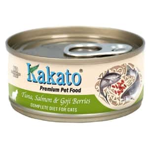 Kakato 貓罐頭 Kakato 主食罐 貓罐頭 吞拿魚+三文魚及杞子 70g (TD0767EIN)