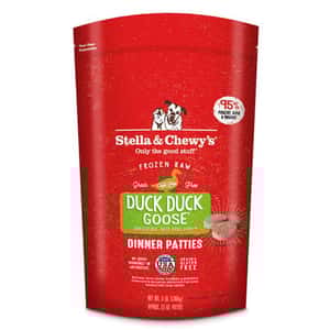 Stella and Chewys 狗糧 Stella & Chewy's 冷凍生肉狗糧 肉餅 鴨朋鵝友 鴨肉及鵝肉配方 3lb (FRD-3) (需冷藏)