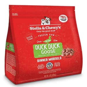 Stella and Chewys 狗糧 Stella & Chewy's 冷凍生肉狗糧 肉粒 鴨朋鵝友 鴨肉及鵝肉配方 4lb (FRDM-4) (需冷藏)