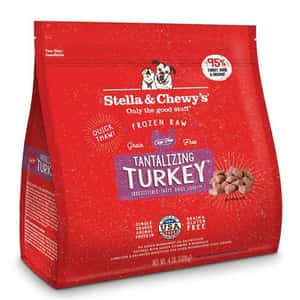 Stella and Chewys 狗糧 Stella & Chewy's 冷凍生肉狗糧 肉粒 火雞誘惑 火雞肉配方 4lb (FRTM-4) (需冷藏)