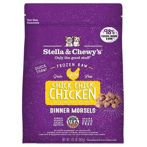 Stella & Chewy's 貓糧 貓乾糧推薦：Stella & Chewy's 貓糧 冷凍生肉貓糧 雞肉肉粒 3lb (CAT-FRC-3.0) (需冷藏)