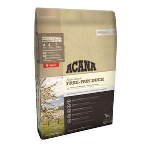 ACANA 狗糧推薦：ACANA愛肯拿 無穀物狗糧 單一動物性蛋白系列 放養鴨配方 6kg (ADFD6K)