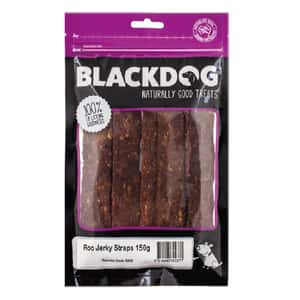 BLACKDOG 狗零食 BLACKDOG 狗小食 低脂高蛋白袋鼠肉塊 150g (BD-02371)