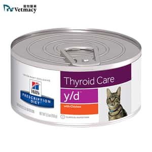 Hills 處方糧 貓罐頭 Hills 處方糧 貓罐頭 y/d 甲狀腺護理配方 5.5oz (1496)