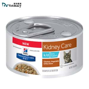 Hills 處方糧 貓罐頭 Hills 處方糧 貓罐頭 k/d 早期腎病護理配方 雞肉燉蔬菜 2.9oz (603636)