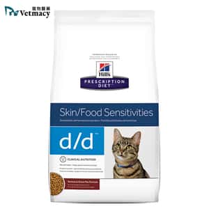 Hills 處方糧貓糧 Hills 處方糧 貓糧 d/d 皮膚及食物敏感配方 鹿肉及豌豆 3.5lbs (5350)