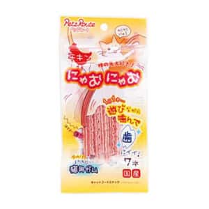 Petz Route 貓零食 日本Petz Route 貓咪潔齒棒 雞肉味 7條裝 (貓用) (粉橙)