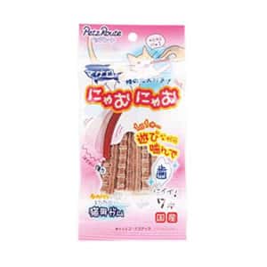 Petz Route 貓零食 日本Petz Route 貓咪潔齒棒 金槍魚味 7條裝 棒先大好 齒 (貓用) (粉紅)