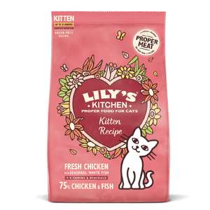 LILY'S KITCHEN 貓糧 貓乾糧推薦：LILY'S KITCHEN 貓糧 幼貓專用糧 無穀物鮮雞 800g (BCDK83)