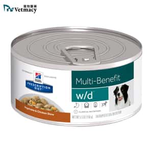 Hills 處方糧 狗罐頭 Hills 處方糧 狗罐頭 w/d 消化系統及體重及葡萄糖管理配方 雞肉燉蔬菜 5.5oz (10128)