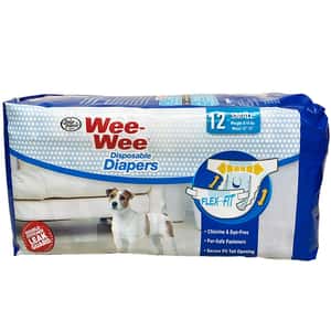 Four Paws 狗尿墊 狗尿片 Four Paws四爪 狗尿片 即棄尿褲 S 12片(F97231)