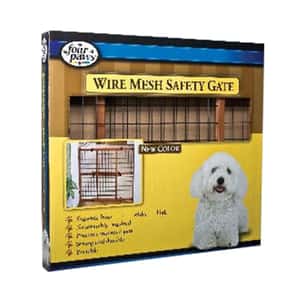 其他 Four Paws四爪 欄閘 金屬線格仔線網 桃木 (F57121)