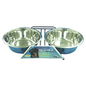 飲食用具 Hagen希勤 有架不銹鋼孖碗 M (D73522S)