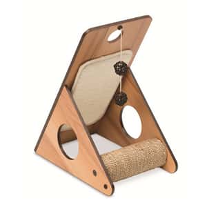 貓抓板 貓爬架 貓玩具 Hagen希勤 貓爬架 Catit V系列 遊戲站 核桃色 (C52071)