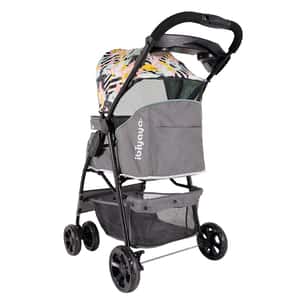 寵物車 IBIYAYA 寵物車 城市隨行寵物推車 塗鴉綠 (IBI-FS2010G)