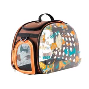 IBIYAYA IBIYAYA 寵物提包 透明膠囊寵物提包 橙 (IBI-FC1220W)