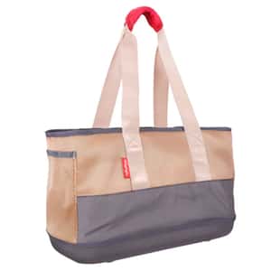 IBIYAYA IBIYAYA 寵物提包 新款寵物童話臘腸包 卡其灰 (IBI-FC1526DG)