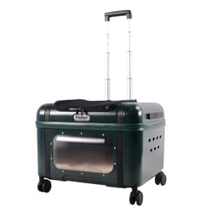 IBIYAYA IBIYAYA 寵物提包 LAVADA經典硬殼行李箱 夜幕綠 (IBI-FC2012-G)