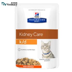 Hills 處方糧 貓罐頭 Hills 處方糧 貓濕糧 k/d 腎臟護理配方 三文魚 85g (605931)