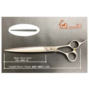 皮膚毛髮護理 清潔美容用品 Solidpet蘇力 專業美容剪 直剪 7.5吋 (PCA750)