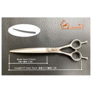 皮膚毛髮護理 清潔美容用品 Solidpet蘇力 專業美容剪 彎剪 7吋 (PCC700C)