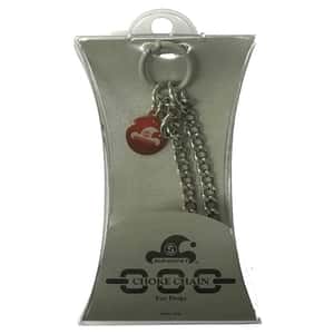 狗帶 狗胸帶 狗雨衣 SUPERPET思魔貝克 頸帶 扁圓形不銹鋼鏈 3mm x 65cm (KH9023026)