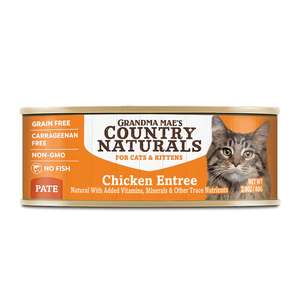Country Naturals 貓罐頭 貓濕糧推薦：Country Naturals 貓罐頭 無添加無穀物肉泥系列 走地雞配方 2.8oz 80g (CNCE023)