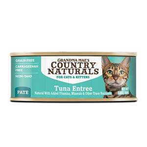 Country Naturals 貓罐頭 貓濕糧推薦：Country Naturals 貓罐頭 無添加無穀物肉泥系列 深海吞拿魚配方 2.8oz 80g (CNCE030)