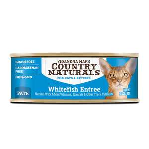 Country Naturals 貓罐頭 貓濕糧推薦：Country Naturals 貓罐頭 無添加無穀物肉泥系列 深海魚配方 2.8oz 80g (CNCE037)
