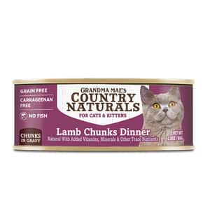 Country Naturals 貓罐頭 無添加無穀物角切肉塊系列 草飼羊 2.8oz 80g (圖片3)