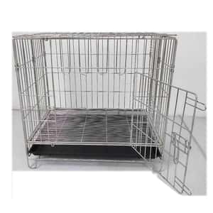 貓籠 狗籠 飛機籠 Solidpet蘇力 寵物籠 貓籠狗籠 鋼枝籠 圓枝底網款 2尺 (STC-304-351)