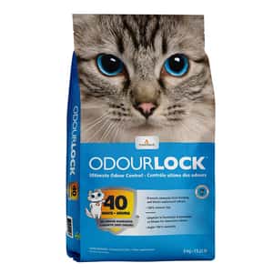 礦物貓砂 Intersand Odour Lock 礦物貓砂 無塵貓砂 無香味 12kg (OL-12)