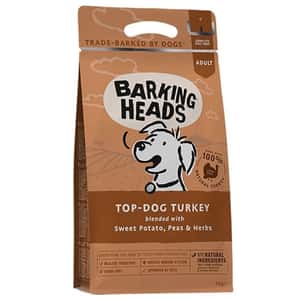 Barking Heads 狗糧 Barking Heads 狗糧 無穀物全天然成犬配方 放養火雞肉 2kg (BHT2) (咖啡色) (新舊包裝隨機)