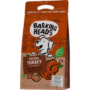Barking Heads 狗糧 無穀物全天然成犬配方 放養火雞肉 2kg (BHT2) (咖啡色) (新舊包裝隨機) (圖片3)