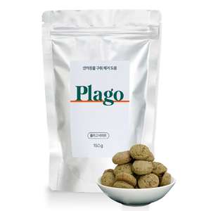 Plago 狗零食推薦：Plago 狗小食 酥脆潔齒曲奇 150g (1003102-00001)