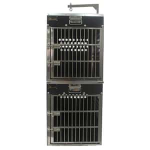 貓籠 狗籠 飛機籠 Solidpet蘇力 寵物籠 貓籠狗籠 ABS板固定飛機籠組合 無輪款 三號 (STAC-110-BK)