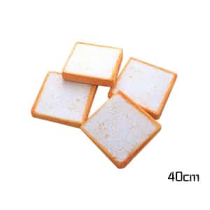 其他 貓玩具 超療癒 貓咪吐司麵包坐墊抱枕 細40cm