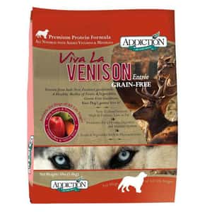 Addiction 狗糧 Addiction 狗糧 鹿⾁無榖物成⽝配⽅ 4lbs