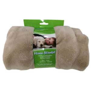 寵物床墊 狗床墊 Miko 柔軟毛毯 淺啡 100cm x 70cm (DGM-536PT-11)